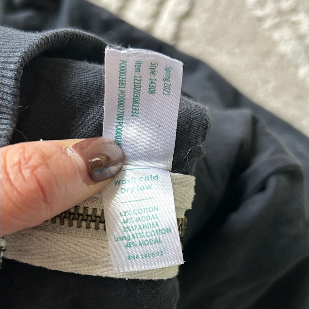 Marine layer women’s gray Zip-Up Hoodie - Picture 3 of 3
